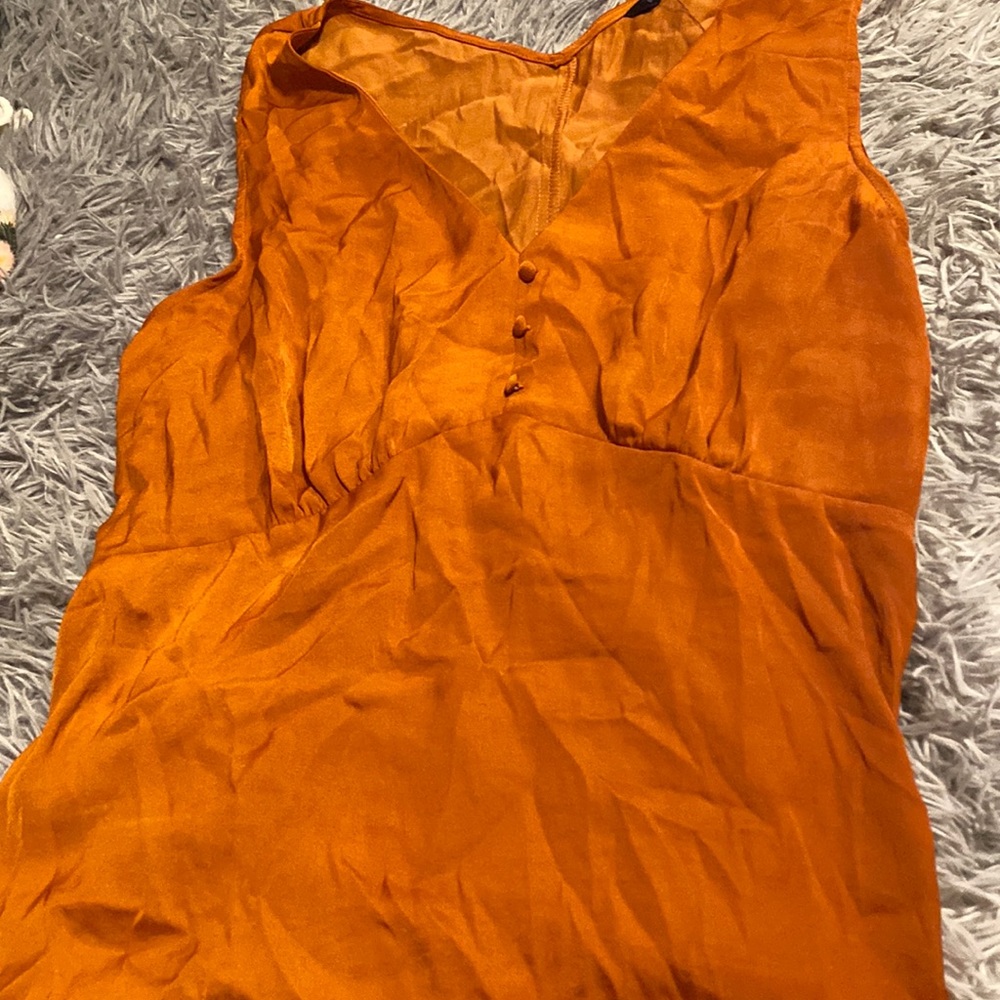 cute orange top